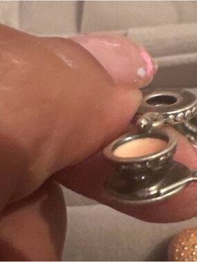 Pandora Silver Tea Pot Dangle Charm
